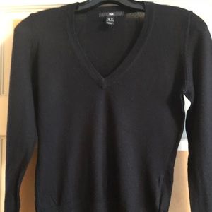 H&M black sweater, size 4.